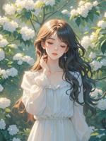 薄雪不言爱，春深两相误