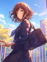 我是画师，她是画作