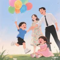 儿童节，爸妈为给弟弟换气球，典当了我的孝心