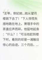 侧妃命薄，王爷悔断肠