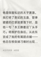 闯祸后我被太子捡走了