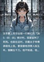 血色数字在跳，他不知她在赌命