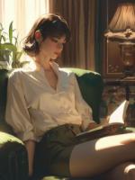 烧灯续昼月西沉