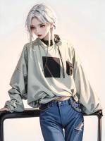 桔梗灼灼盛开冬